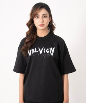 VELVION Zig Panel Boxy T-Shirt